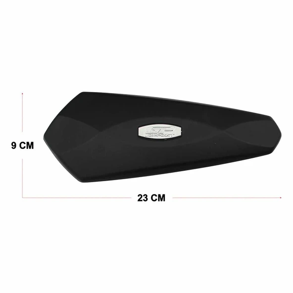 GP Kompozit Universal 9x23cm Grenaj Koruma Siyah - Resim 2