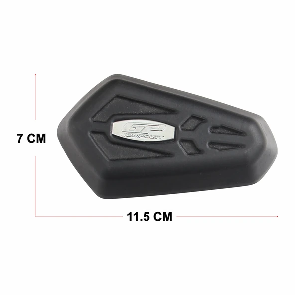 GP Kompozit Universal 7x11.5cm Grenaj Koruma Siyah - Resim 10