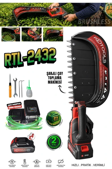 RETOOLS RTL-2432 Çay Toplama Makinesi ürün görseli 1