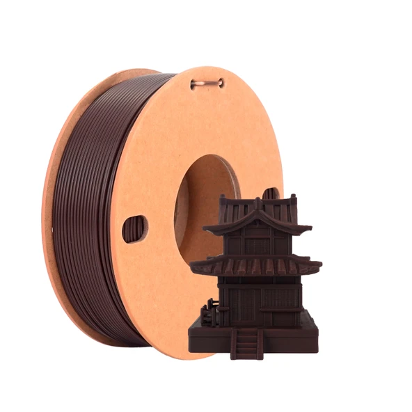 RhinoLab Wood PLA Filament - Walnut 250gr ürün görseli 1