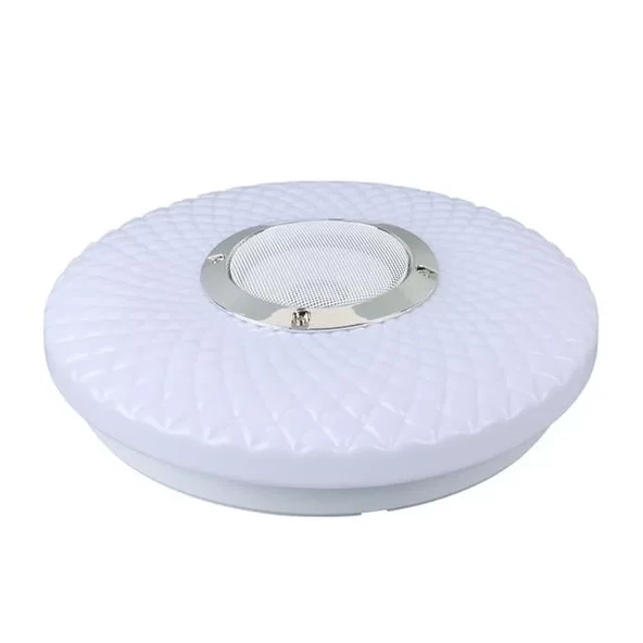 Pm-27329 Beyaz 30*6 Cm 24 Watt Bluetooth Hoparlörlü Tavan Aydınlatma (Al-Bl302) Tornavida Hediyeli
