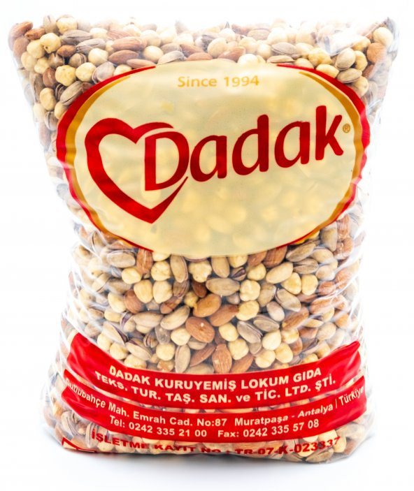 Dadak Lokum ve Kuruyemiş Lüx Karışık Çerez 5 Kg ürün görseli 1