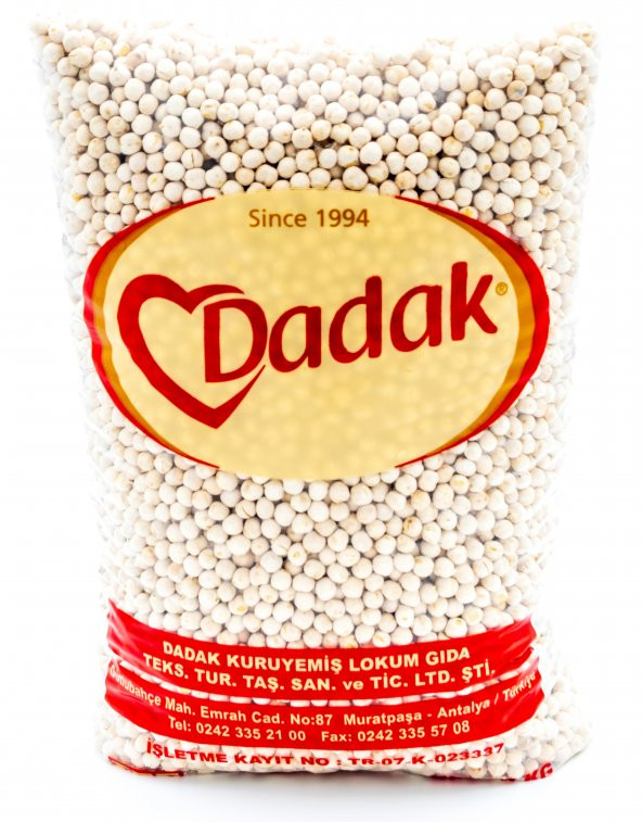 Dadak Lokum ve Kuruyemiş Beyaz Leblebi 5 Kg ürün görseli 1