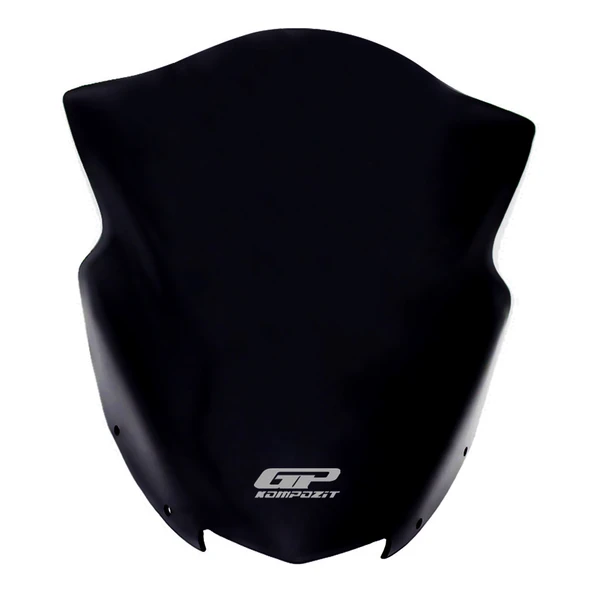 GP Kompozit Bajaj Dominar 250 / 400 2017-2024 Uyumlu Kısa Ön Cam Siyah ürün görseli 1