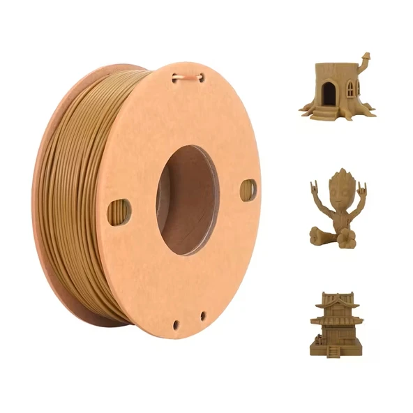 RhinoLab Wood PLA Filament 4 Adet - Resim 5