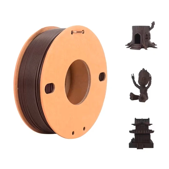 RhinoLab Wood PLA Filament 4 Adet - Resim 2