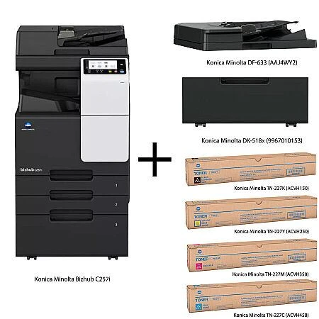 PTTAVM: Konica Minolta Bizhub C257i Çok Fonksiyonlu Renkli Lazer