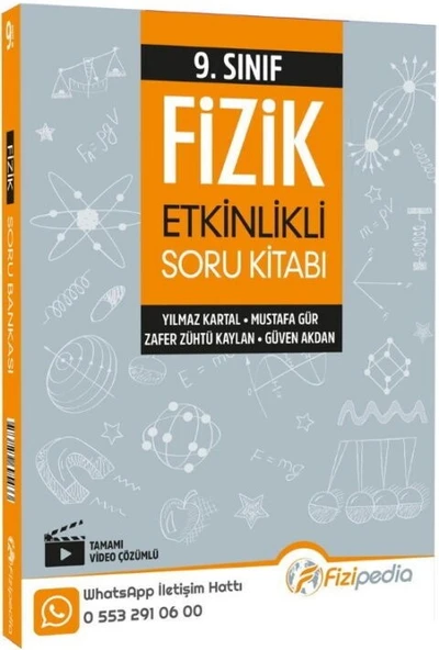 9. Sınıf Fizik Etkinlikli Soru Bankası Fizipedia Yayınları ürün görseli 1