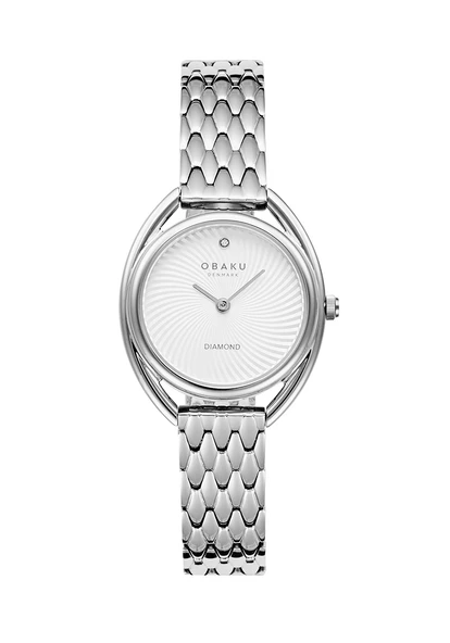 Obaku Denmark V286LXCISC Quartz Kristal Mineral 29 mm Kadın Kol Saati ürün görseli 1