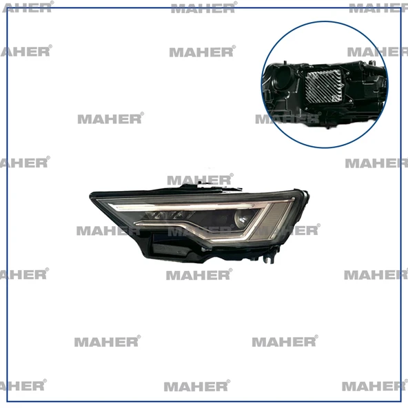 Audi A6 (2019 Yılında Çıkan Kasa) Far (Beyinler Üstünde) Sol (Oem No:4K0941039) ürün görseli 1