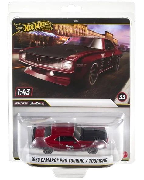 Hot Wheels Premium 1969 Camaro Pro Touring JCN76 ürün görseli 1