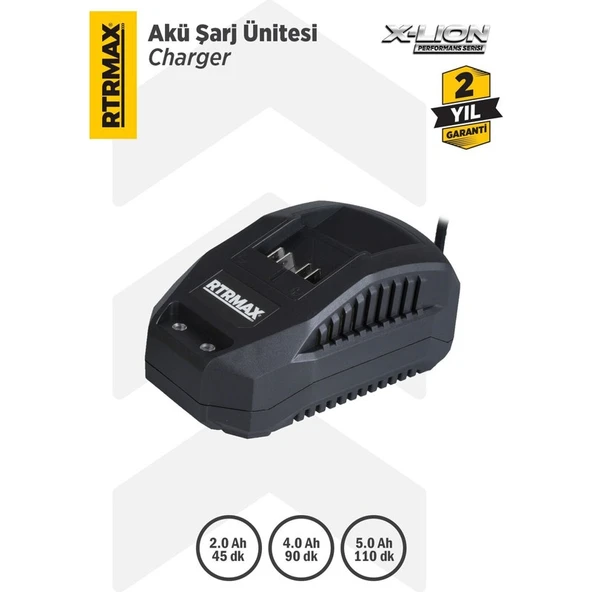 RTRMAX RTX1808 Akü Şarj Cihazı/Ünitesi 2.4A 18V Li-ion ürün görseli 1