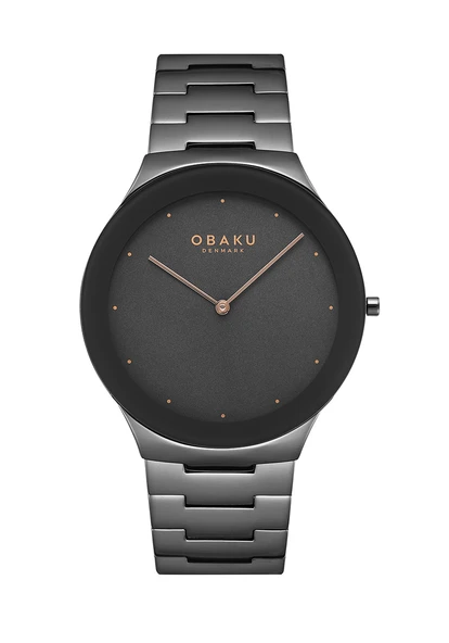 Obaku Denmark V290GXUUSU Quartz Çelik Safir Kristal 42 mm Erkek Kol Saati ürün görseli 1