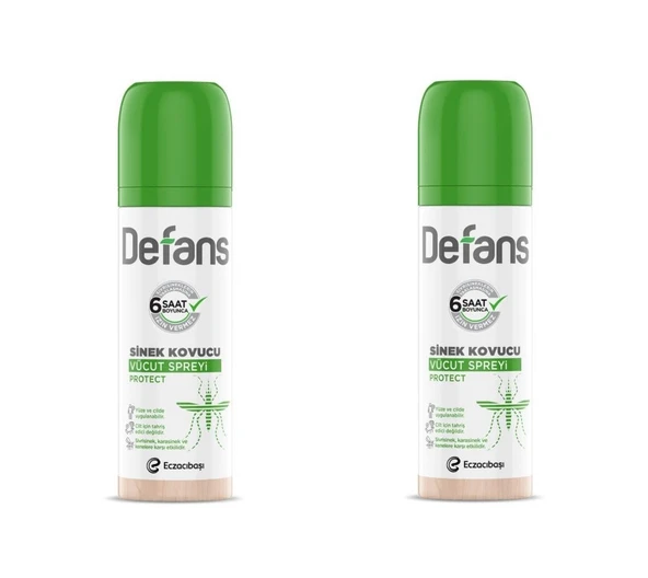 Defans Protect Sinek Kovucu Vücut Spreyi 100 ml 2'li ürün görseli 1