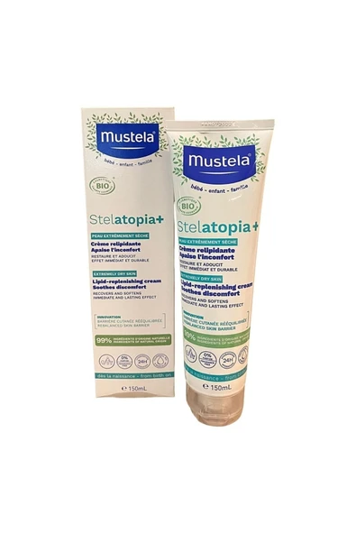 Mustela Stelatopia Lipit Yenileyici - Rahatlatıcı Krem 150 ml ürün görseli 1