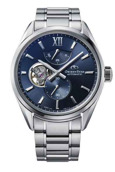 Orient Star RE-BY0010L00B Otomatik Çelik Gri Mavi Kadran 10 ATM 40 mm Erkek Kol Saati ürün görseli 1