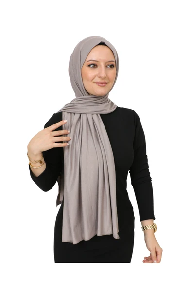 Şal Tesettür Başörtüsü Premium Kumaş Eşarp Uzun İslami Giyim Viskon  Vizon ürün görseli 1