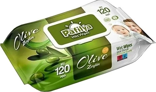 Pafilya Islak Mendil Zeytin 120'li - Resim 2