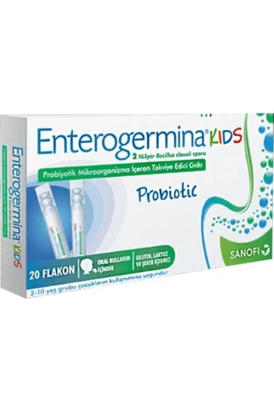 Enterogermina Kids(Çocuk) Probiyotik 5 ml 20 Flakon ürün görseli 1