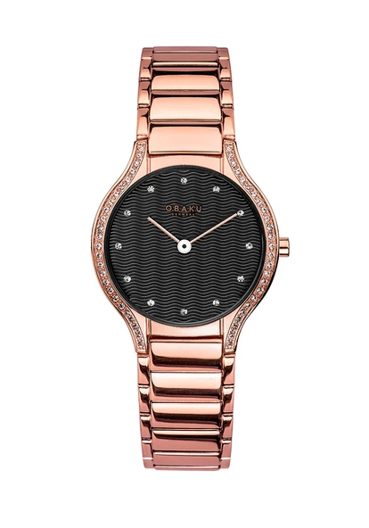 Obaku Denmark V276LEVBSV Quartz Kristal 3 ATM 30 mm Kadın Kol Saati ürün görseli 1