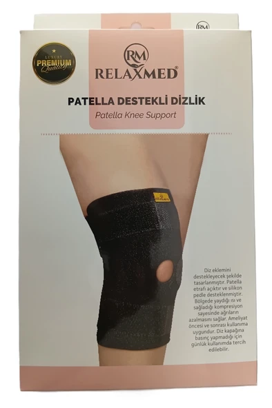 Patella Destekli Dizlik Ayarlanabilir Neopren Diz Destek Bandajı ürün görseli 1