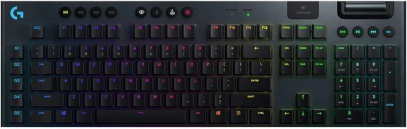 Logitech G915 920-009111 RGB Clicky Switch Kablolu/Kablosuz Mekanik Oyuncu Klavyesi Outlet ürün görseli 1