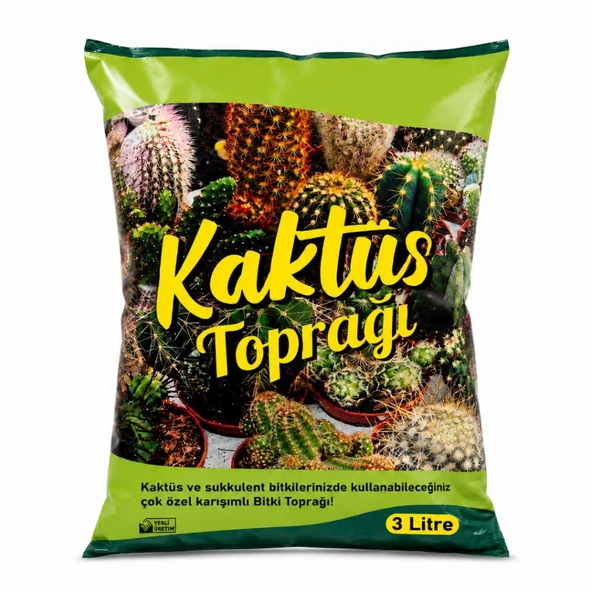 Abant Kaktüs ve Sukulent Toprağı 3 Litre ürün görseli 1