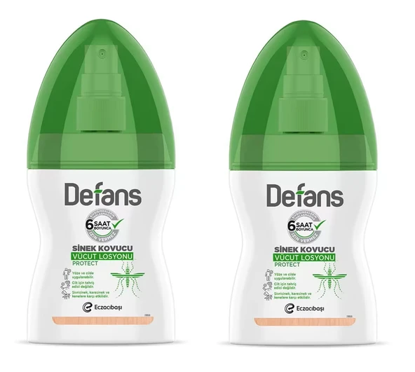 Defans Protect Sinek Kovucu Vücut Losyonu 100 ml 2'li ürün görseli 1
