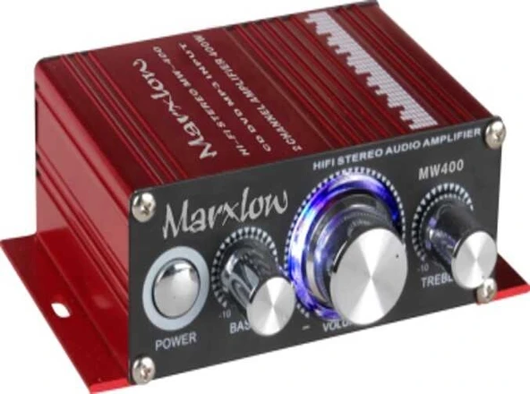 MW-400V Marxlow 12V 5A 2x26W Amfi ürün görseli 1