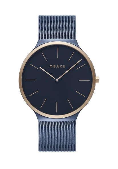 Obaku Denmark V240GXSLML Quartz Safir Kristal 40 mm Erkek Kol Saati ürün görseli 1