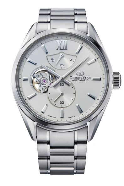 Orient Star RE-BY0011S00B Otomatik Çelik Gri Beyaz Kadran 10 ATM 40 mm Erkek Kol Saati ürün görseli 1