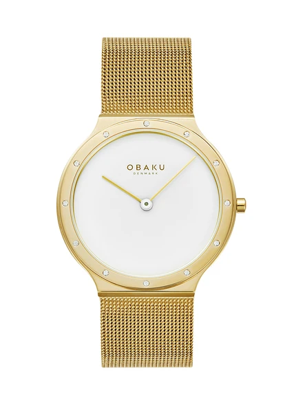 ObAKU Denmark V285LEGWMG Quartz Safir Kristal 33 mm Kadın Kol Saati ürün görseli 1