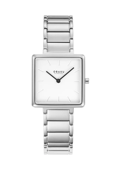 Obaku Denmark V259LXCISC Çelik Gri Safir Cam 28 mm Kadın Kol Saati ürün görseli 1