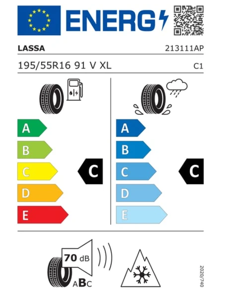 LASSA 195/55R16 91V XL MULTIWAYS 2 ürün görseli 1