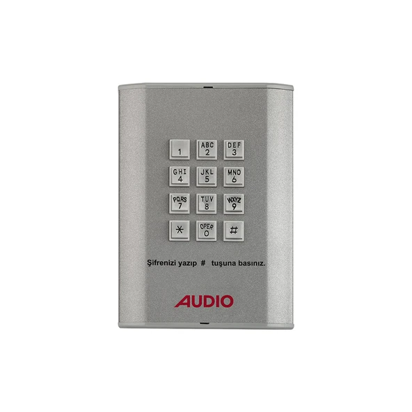 AUDIO KGK TUŞ TAKIMLI KAPI GİRİŞ PANELİ ürün görseli 1