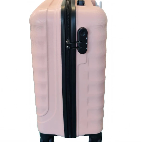 Mopaks Delphin Kabin Boy Valiz Pembe - Resim 2