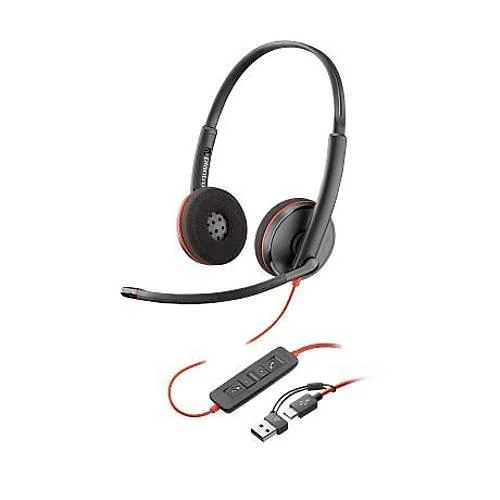 Poly Blackwire Mono 3210 USB-C/A Mikrofonlu Kulaklık (8X214A6) ürün görseli 1