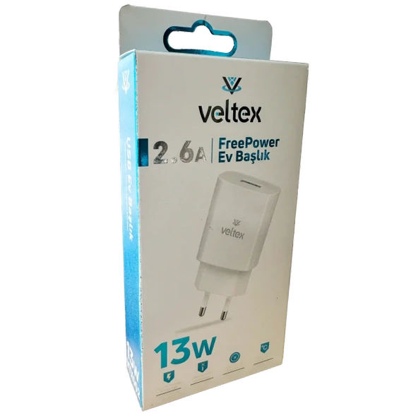 13W 2.6A Usb Şarj Başlığı Veltex VTX-002 ürün görseli 1