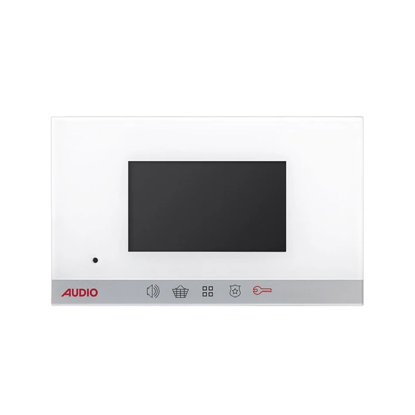 AUDIO 4,3'' BUSPLUS MODERN GDM BEYAZ GÖRÜNTÜLÜ DİAFON ürün görseli 1