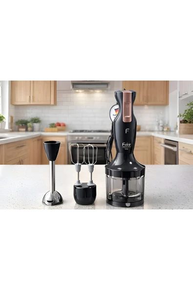 Fakir Trinity Blender Seti Siyah ürün görseli 1