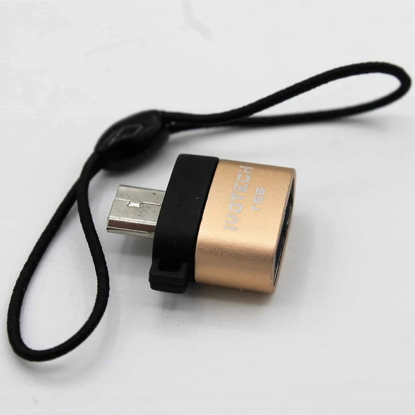 (Micro) Metal Otg İp Askılı İvotech T96 - Resim 2