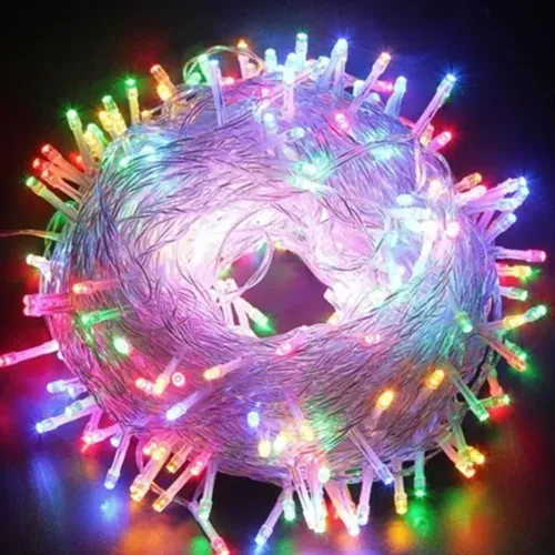 5m 30 LED Pilli RGB Peri LED ürün görseli 1