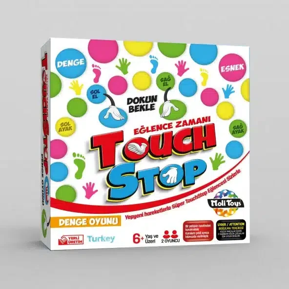 Twist Master Denge Oyunu Touch Stop V2 Eğlenceli Dikkat Algı Hareket Aile Oyunu ürün görseli 1