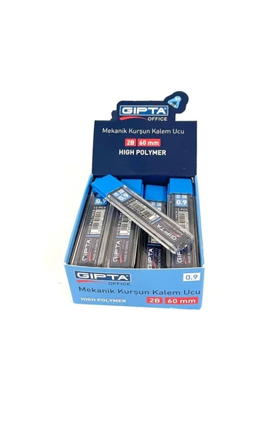 Gıpta 0.9 Mm 2b 60 Mm Uç 20'li Tüpte (24 Tüp-1 Paket) ürün görseli 1