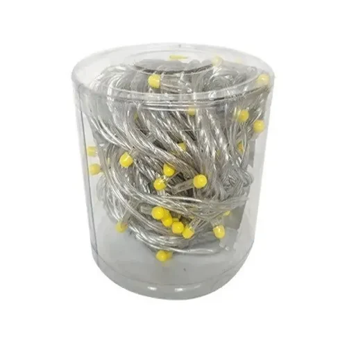 10m 100 LED Damla Uçlu Gün Işığı Şeffaf Kablo ürün görseli 1