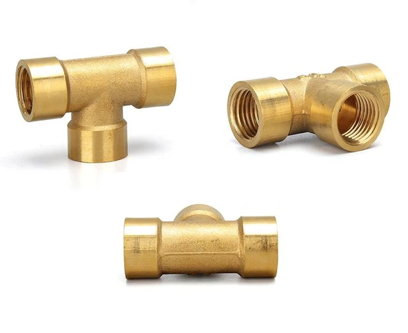 1/8'' Klepsan Dişli Sarı TEE ürün görseli 1