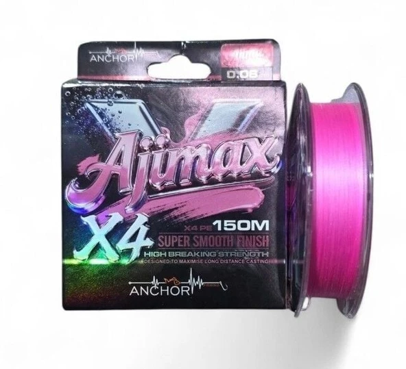 Anchor Ajimax X4 PE Braid 150mt LRF İp Misina ürün görseli 1