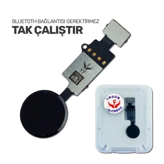 (Beyaz) İphone 7 Home Tuşu iPhone 7-8 7-8 Plus Tak Çalıştır ürün görseli 1