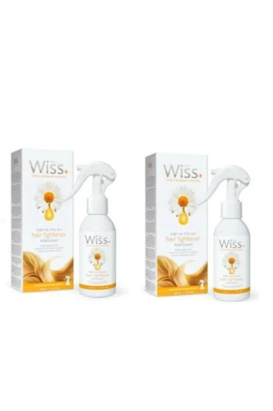 wiss Plus Papatya Özlü Saç Rengi Açıcı Sprey 150 Ml X 2 Adet Kzmprt ürün görseli 1