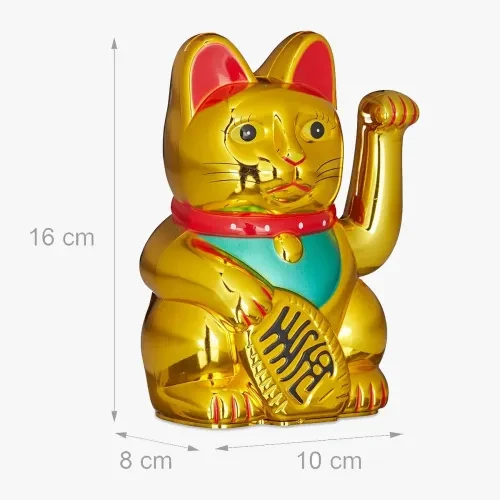 Altın Rengi Şanslı Kedi - Resim 2